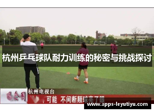 杭州乒乓球队耐力训练的秘密与挑战探讨